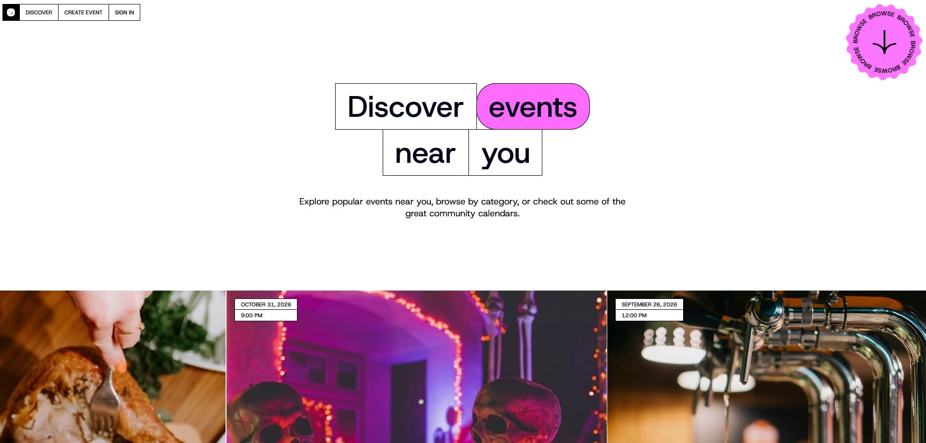 Event Demos
